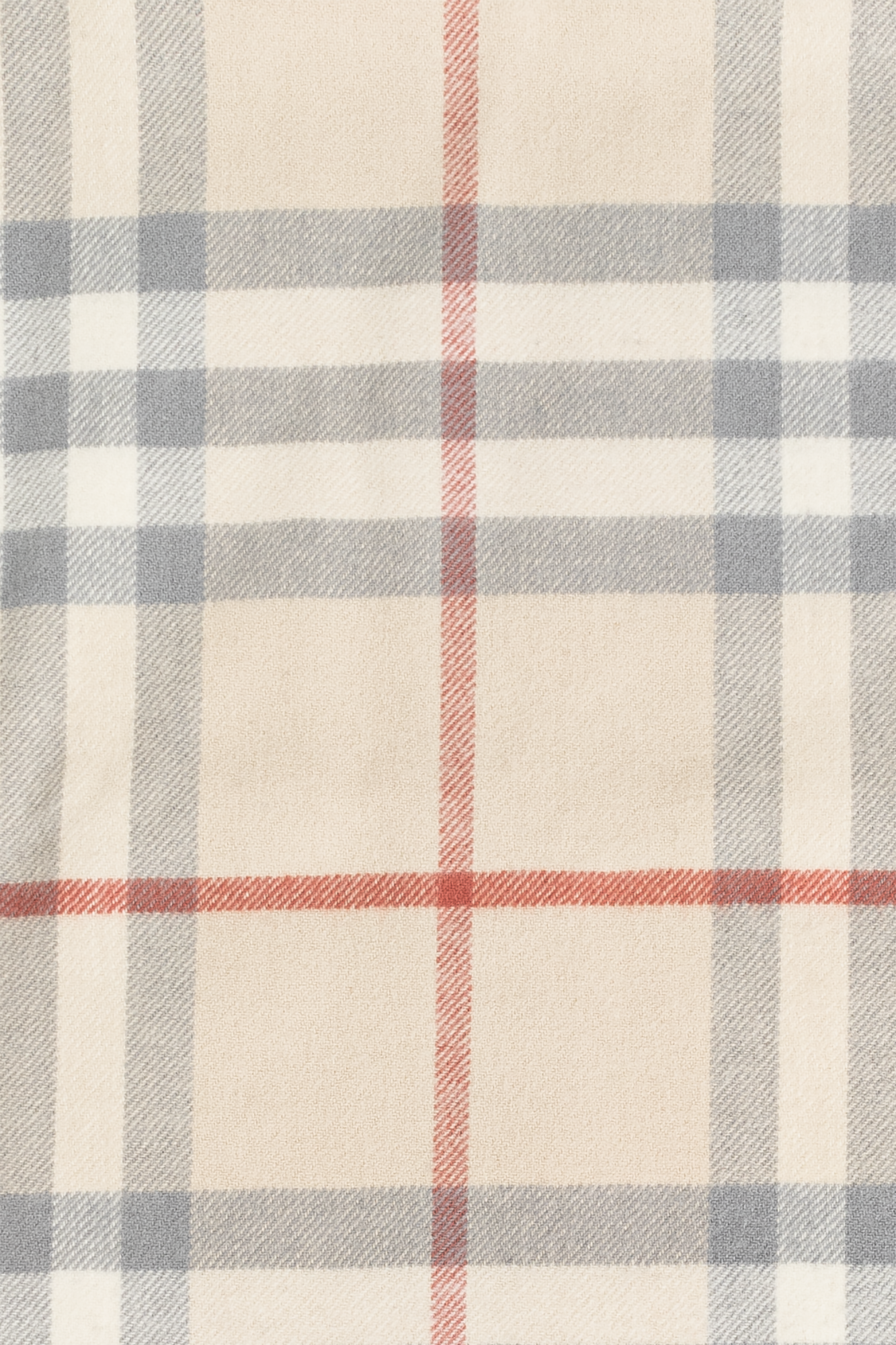 Beige Baby Blanket with Check Pattern Burberry Kids